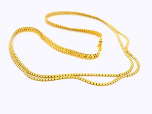 VINTAGE ITALIAN COLLIER NECKLACE 14ct GOLD