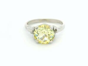 MID-CENTURY LEMON CITRINE 9ct GOLD