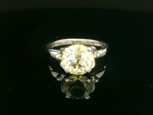 MID-CENTURY LEMON CITRINE 9ct GOLD