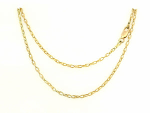 VINTAGE 56cm CHAIN 9ct GOLD