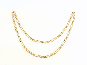 VINTAGE ITALIAN 56cm CHAIN 9ct GOLD