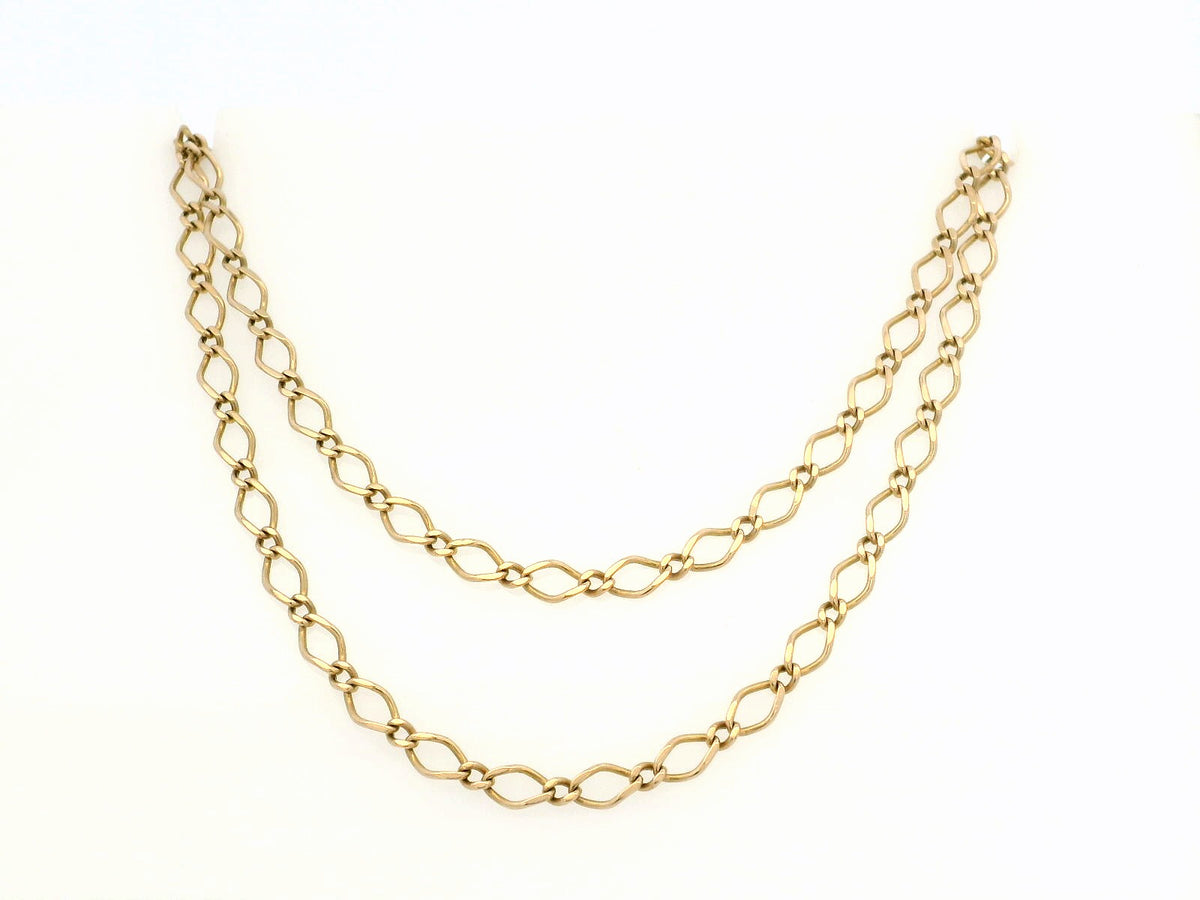 VINTAGE ITALIAN 48cm CHIAN 9ct GOLD