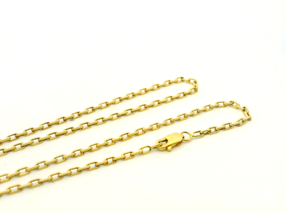 VINTAGE 10.78g PAPER-LINK CHAIN 18ct GOLD
