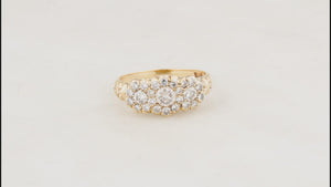 ANTIQUE EDWARDIAN c1918 1.00ct DIAMOND RING 18ct GOLD