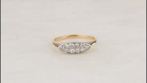 ANTIQUE EDWARDIAN DIAMOND RING 18ct GOLD