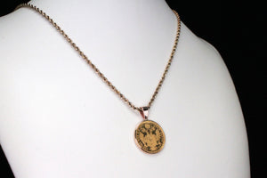 AUSTRIAN/HUNGARIAN 1882 1 DUCAT COIN PENDANT 23.63ct GOLD WITH A 14ct SURROUND