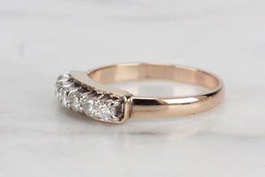 VINTAGE ESTATE c1970’s DIAMOND RING ON 14ct YELLOW GOLD